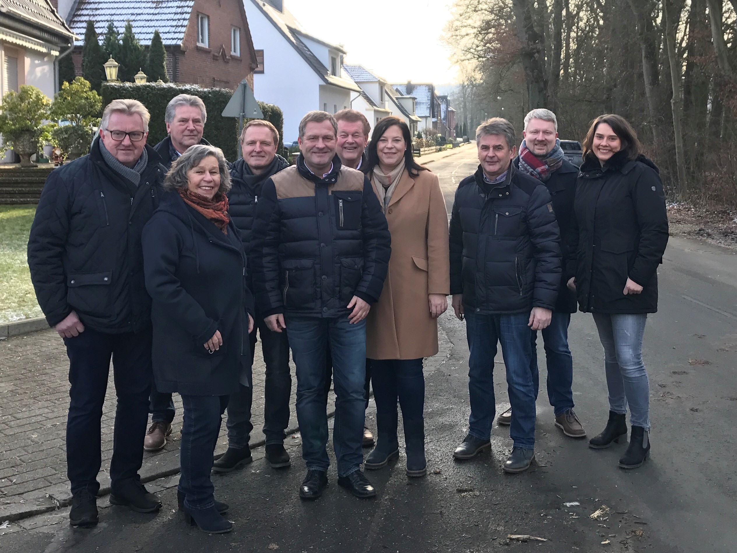 Mitglieder der SPD/FDP-Gruppe im Wallenhorster Rat