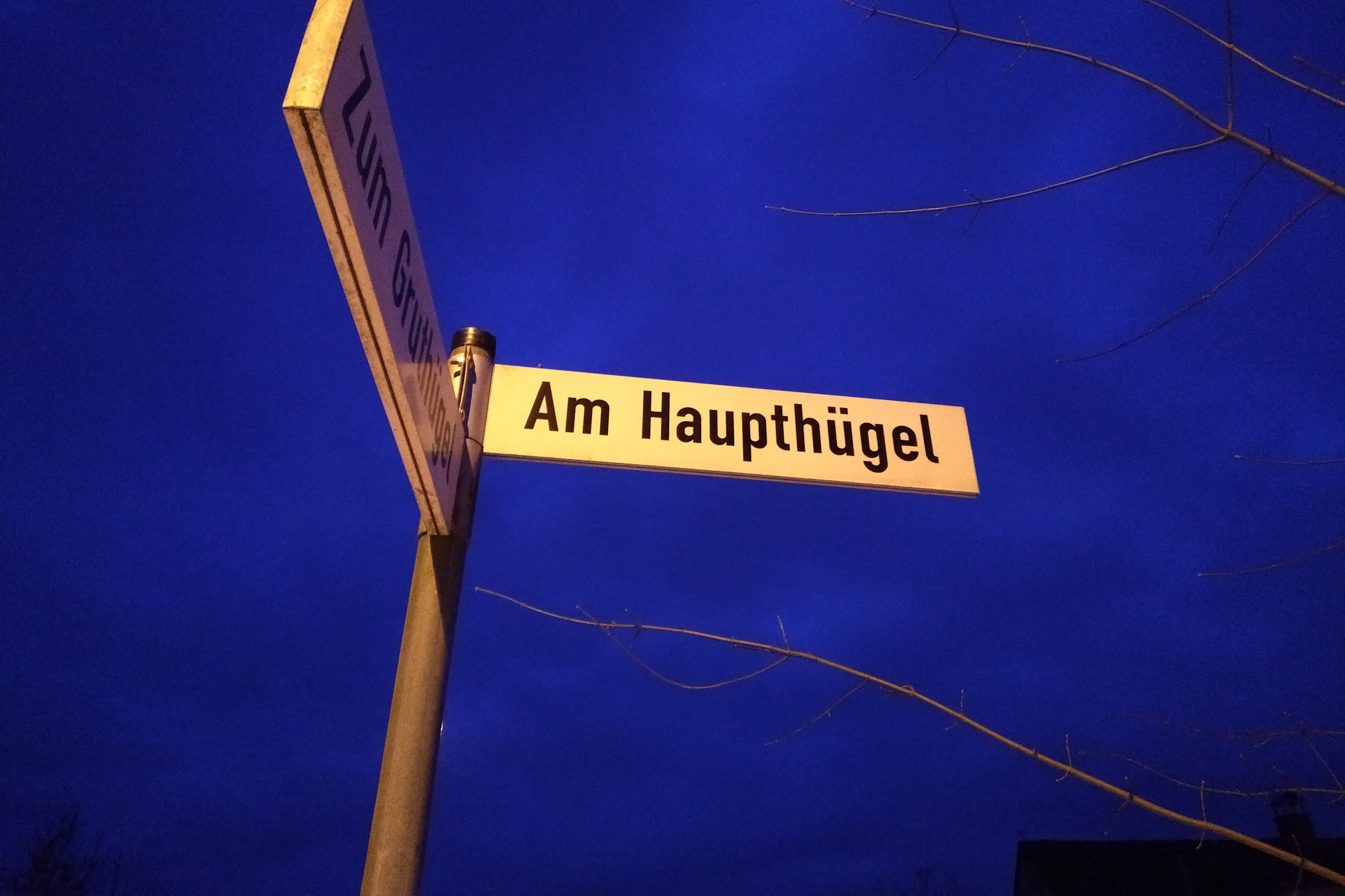 Straßenschild