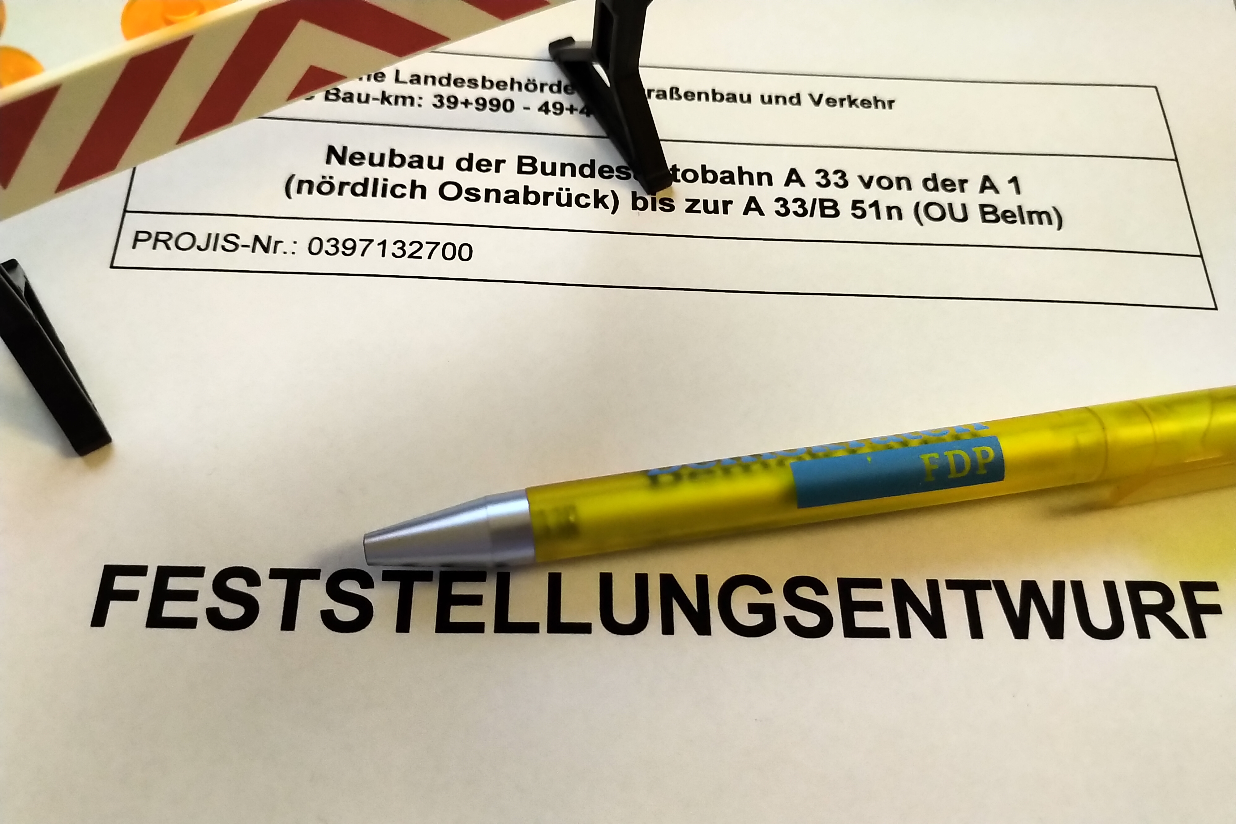 Feststellungsentwurf