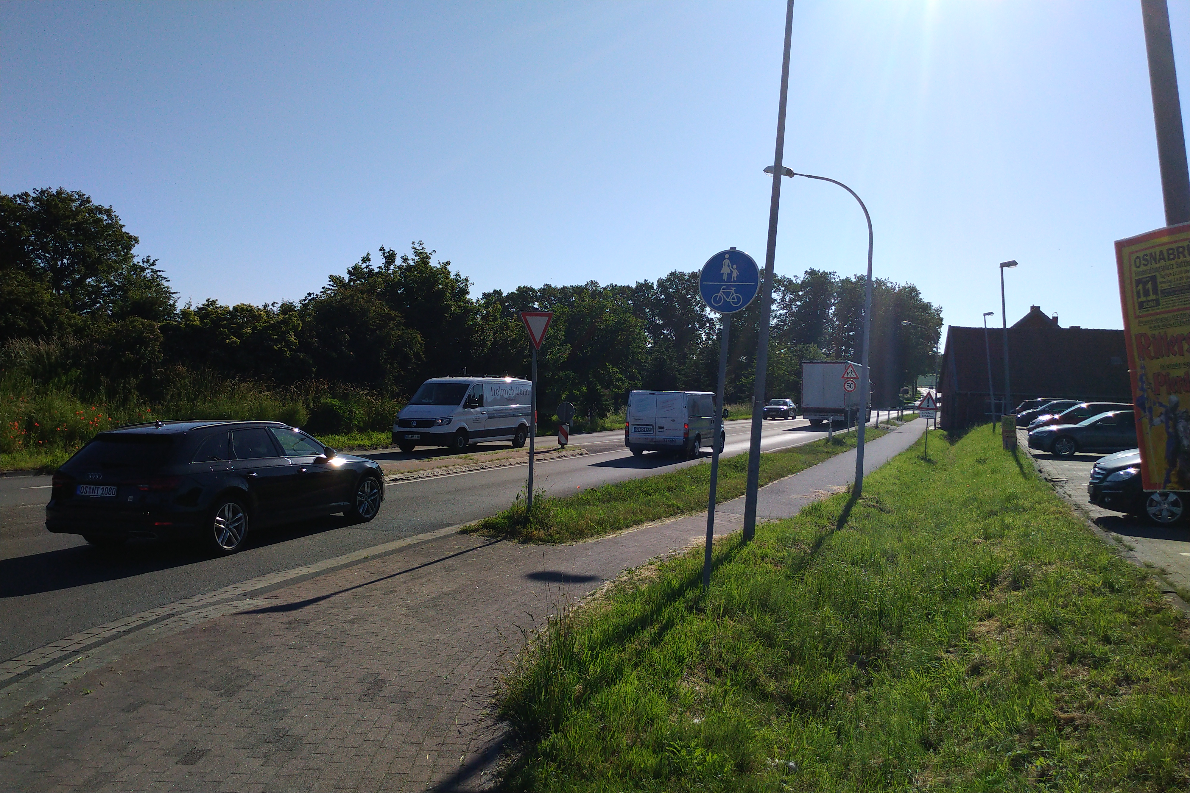 täglicher Verkehr auf der L109