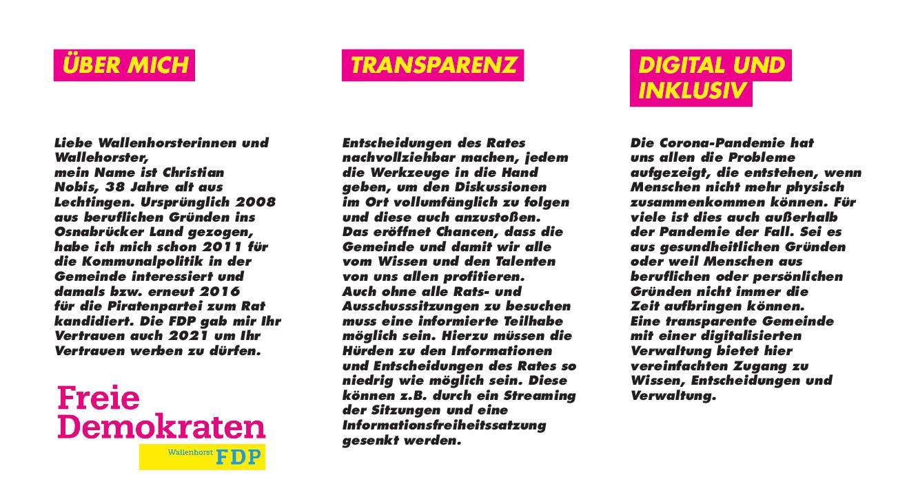 Nobis Rückseite