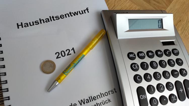 Haushaltsentwurf