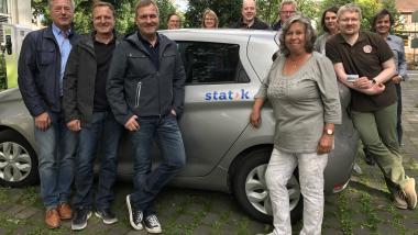 SPD/FDP-Gruppe vor Ort