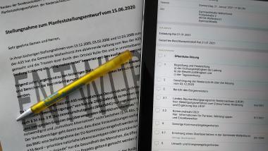 Stellungnahme im Entwurf